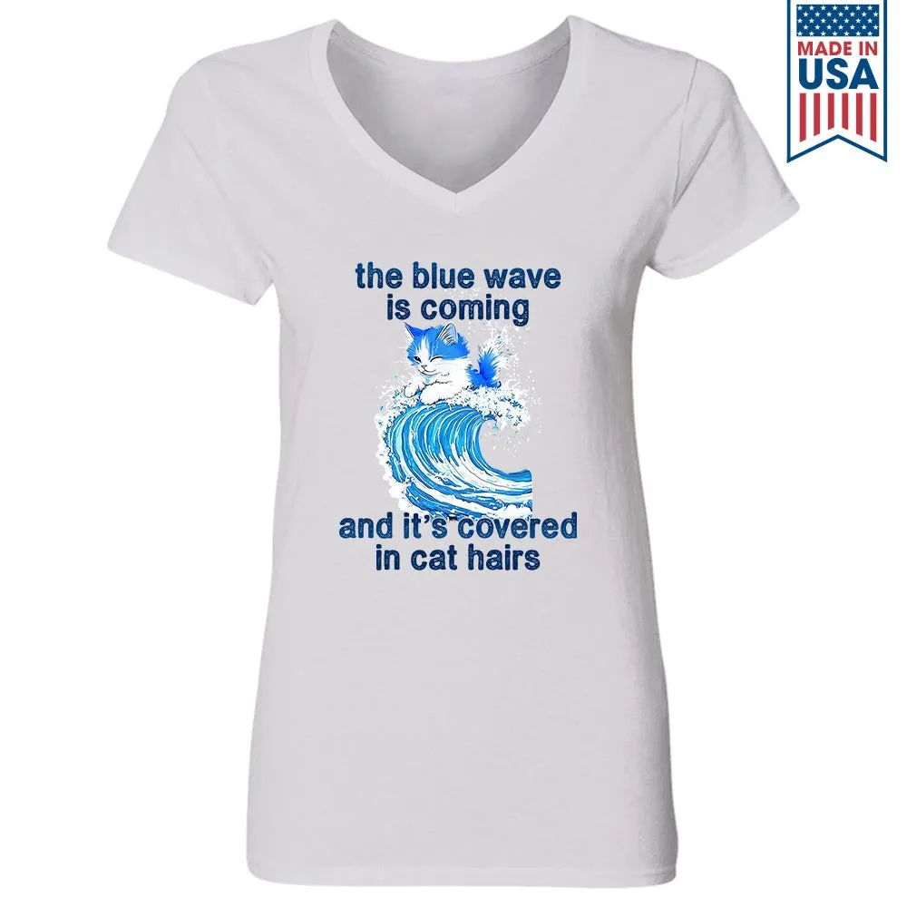 Women's V-neck T-shirt TSVW691