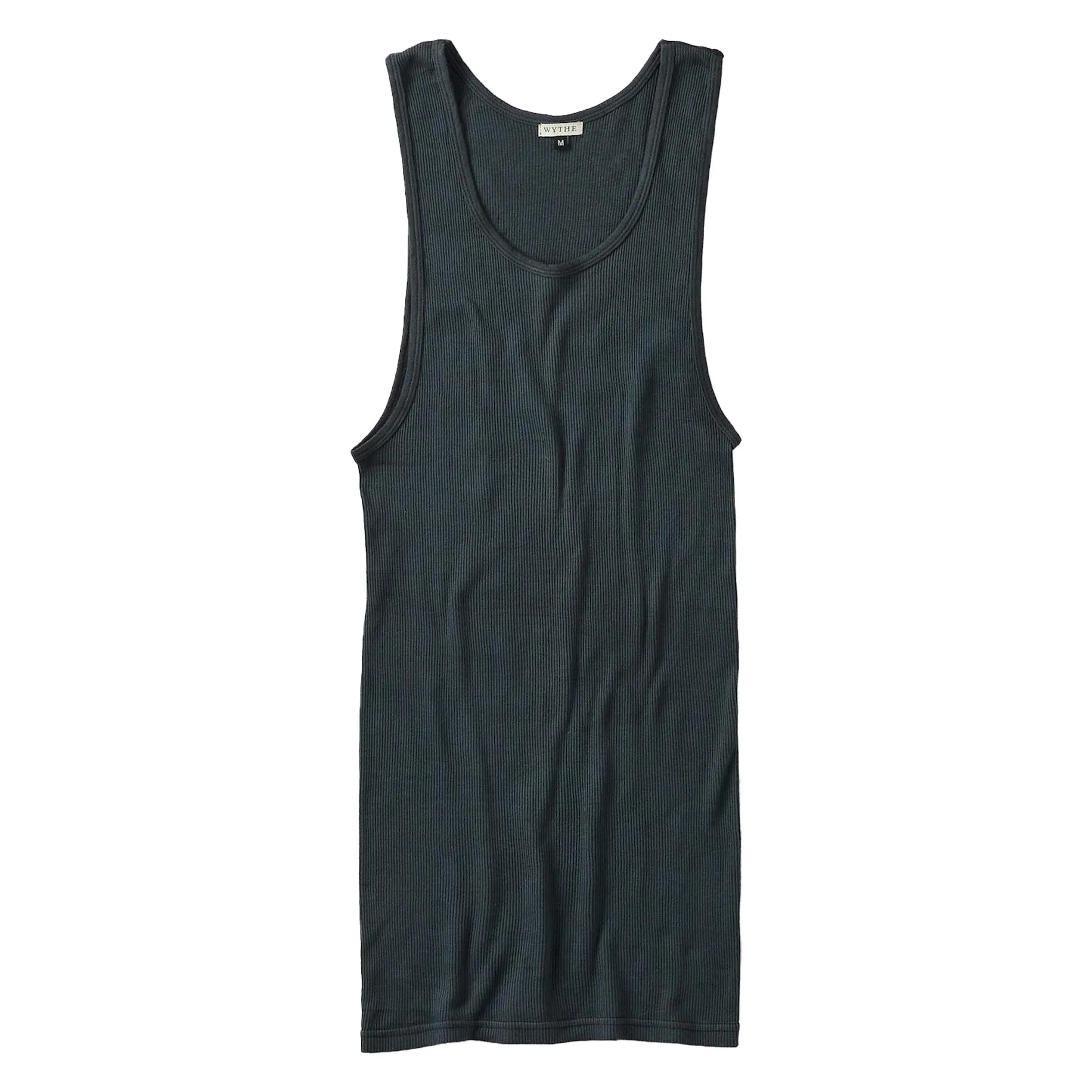 Wythe - Tubular Ribknit Tank - Faded Black