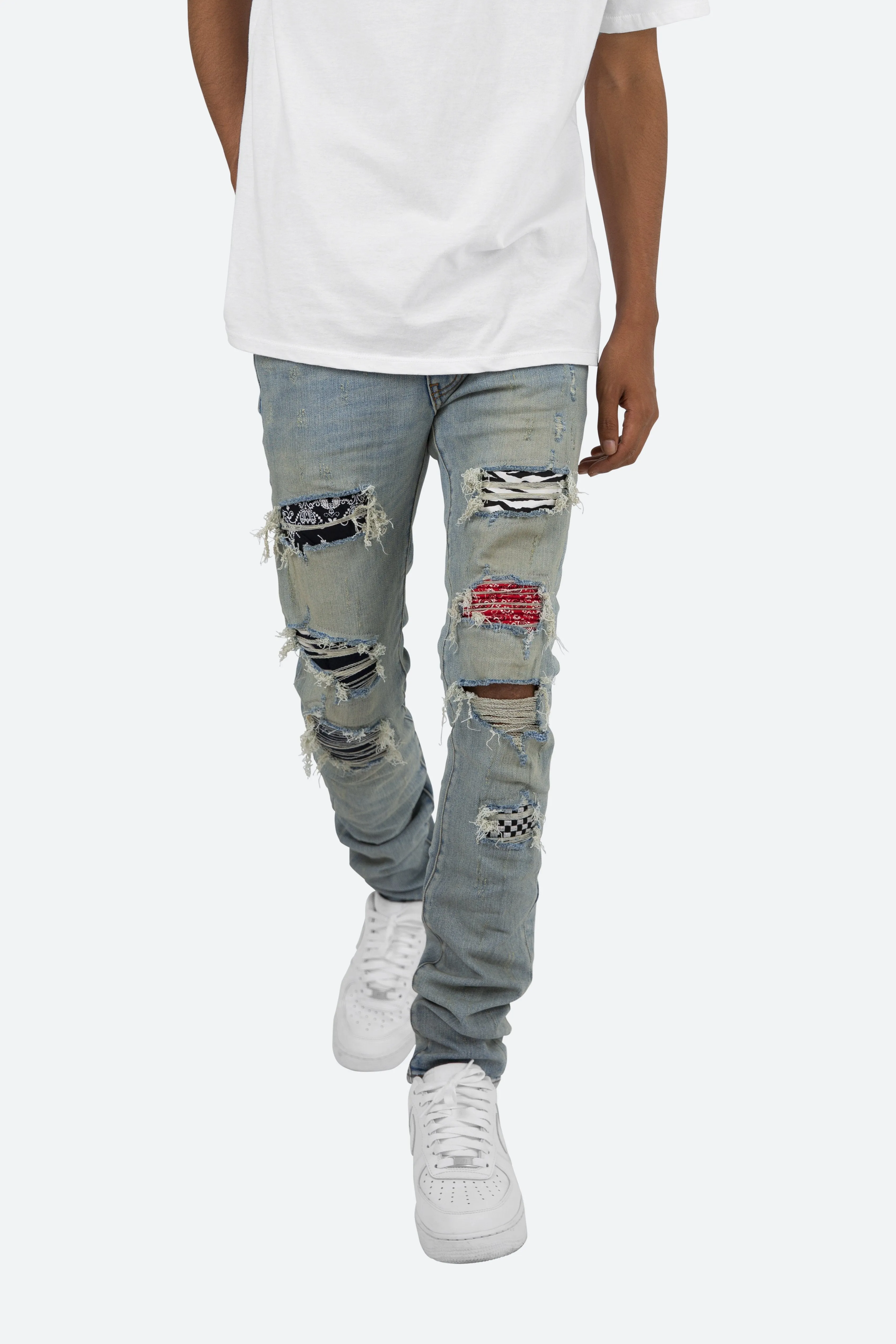 X214 Stretch Denim - Blue