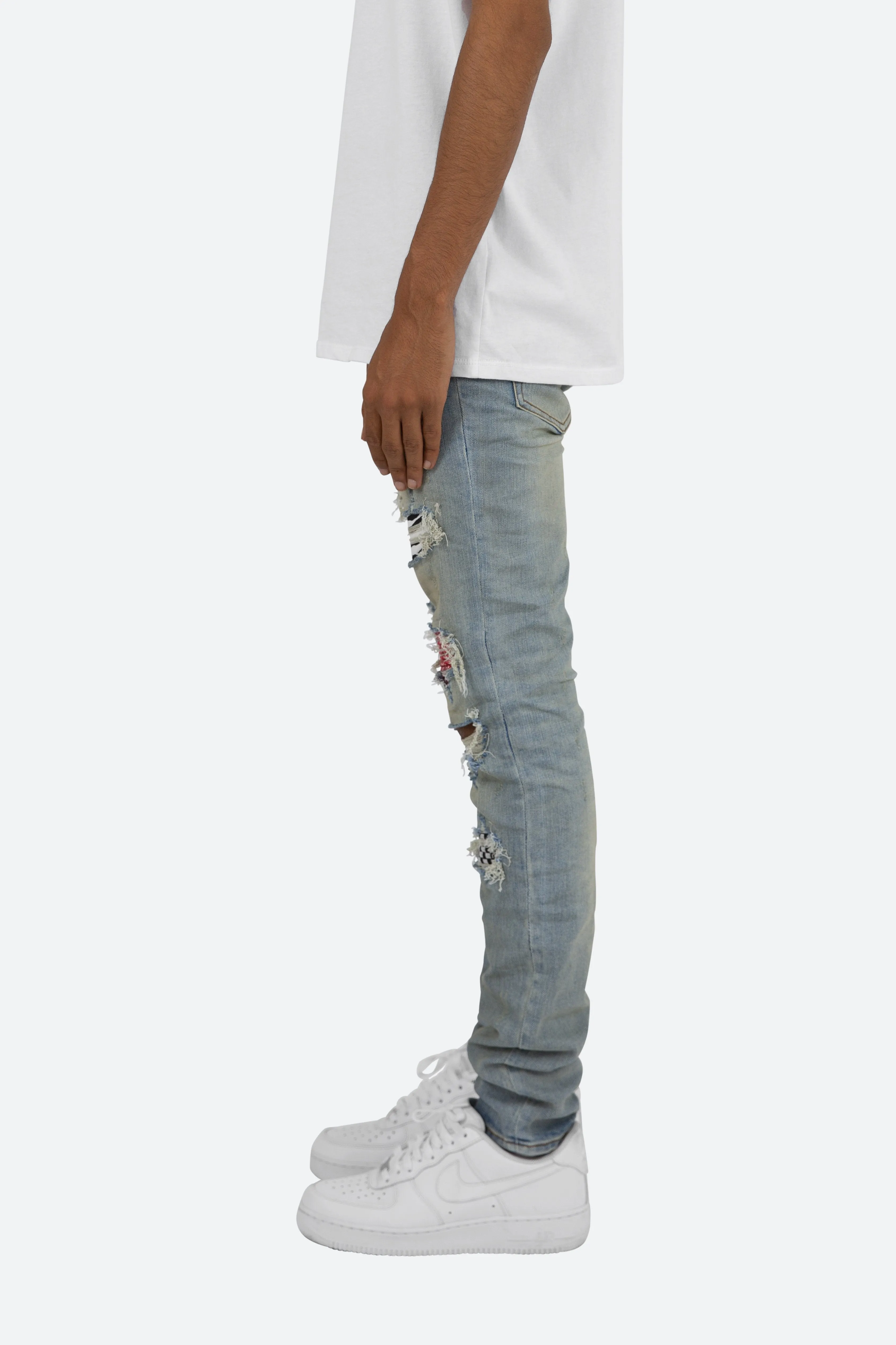 X214 Stretch Denim - Blue