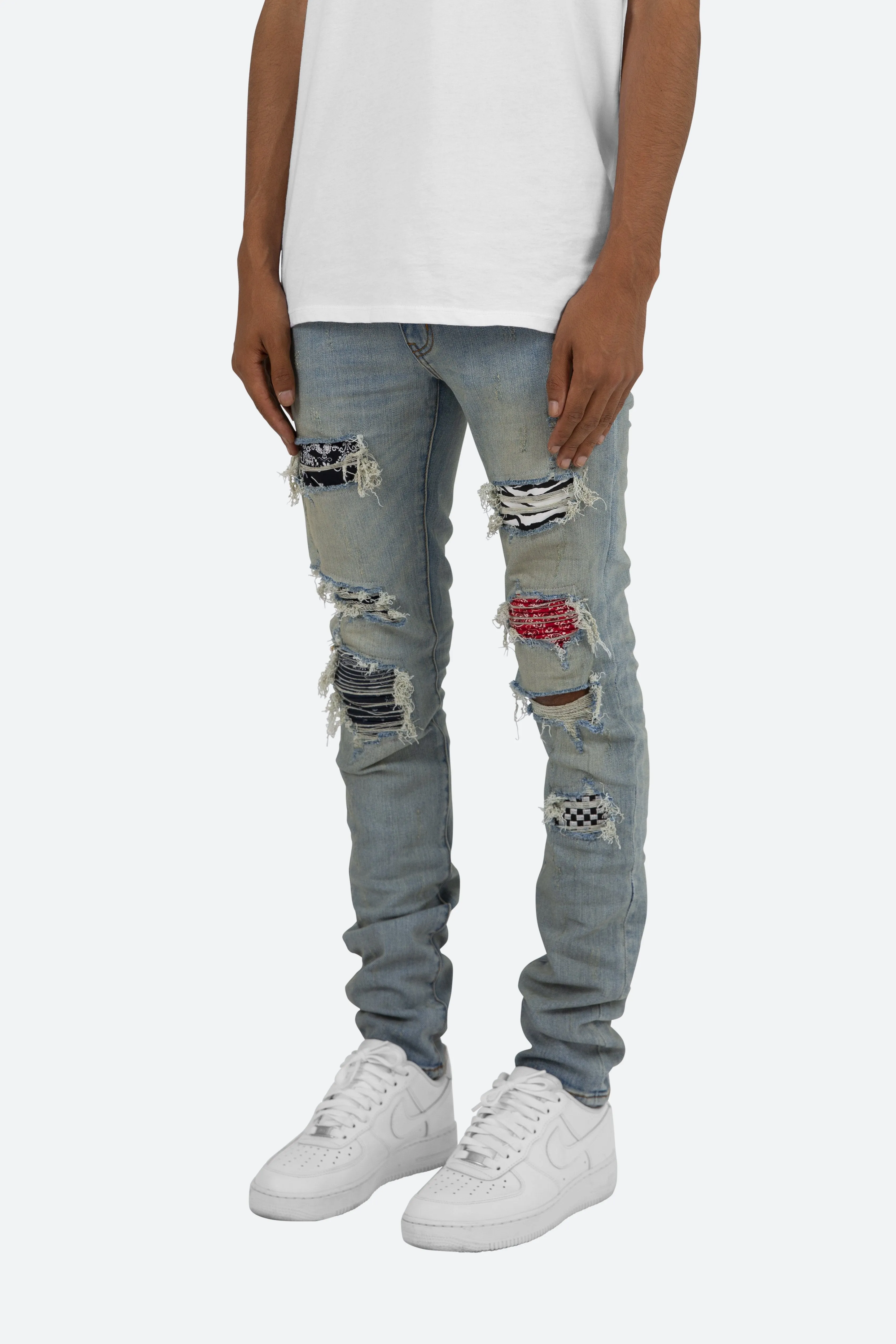 X214 Stretch Denim - Blue