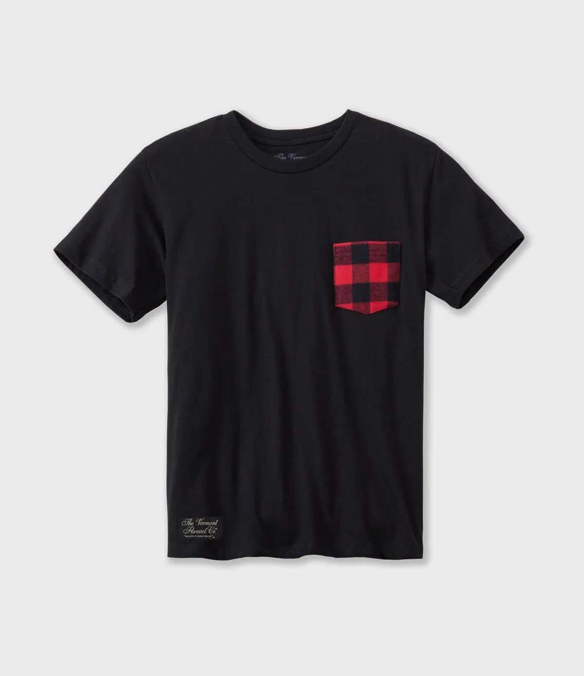 Youth Short Sleeve Pocket T-Shirt - Red Buffalo